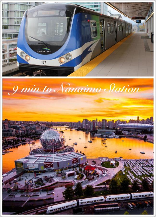Rare Find Exquisitely New Quiet & Safe Skytrain Home Vancouver Exterior foto